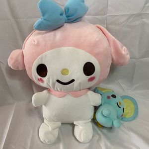 BIG MY MELODY PLUSH WITH MOUSE